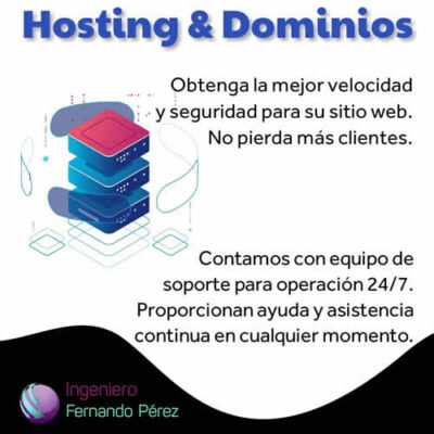 Hosting y Dominios - Ingeniero Fernando Pérez